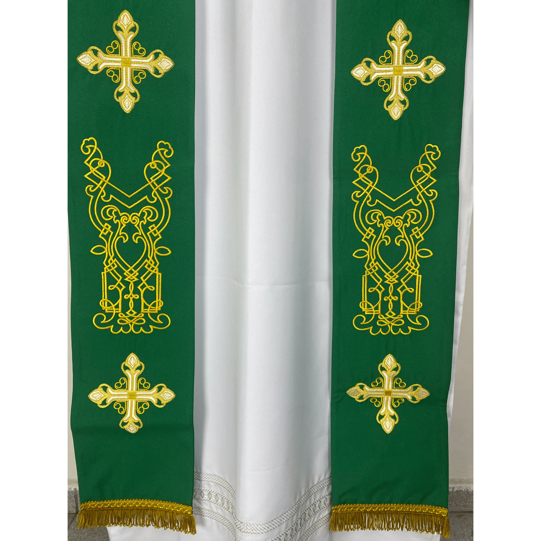 Estola Sacerdotal Bordada Tamanho M