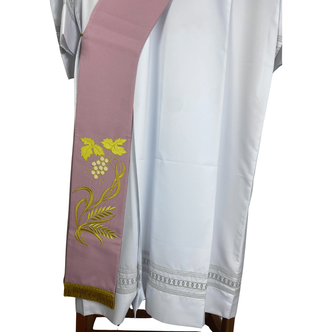 Estola Diaconal Bordada Tamanho M Estola Diaconal Bordada Tamanho M