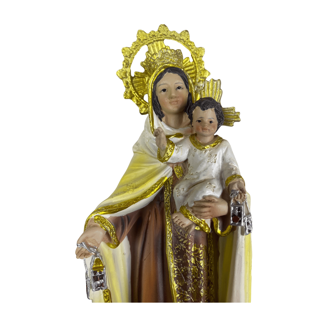 Imagem de Nossa Senhora do Carmo de Resina Importada 20 cm