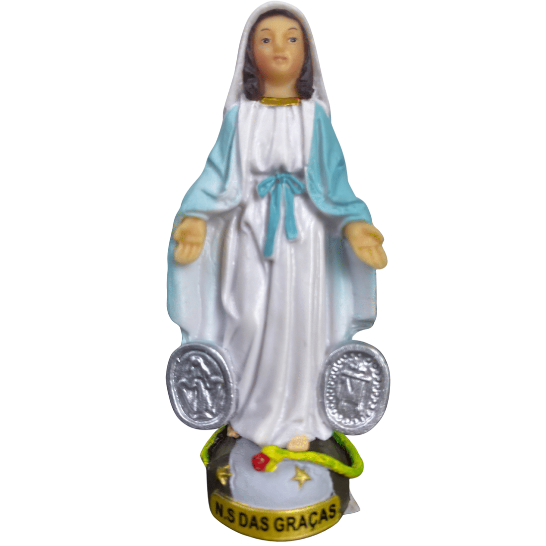 Imagem de Nossa Senhora das Graças de Resina 8 cm