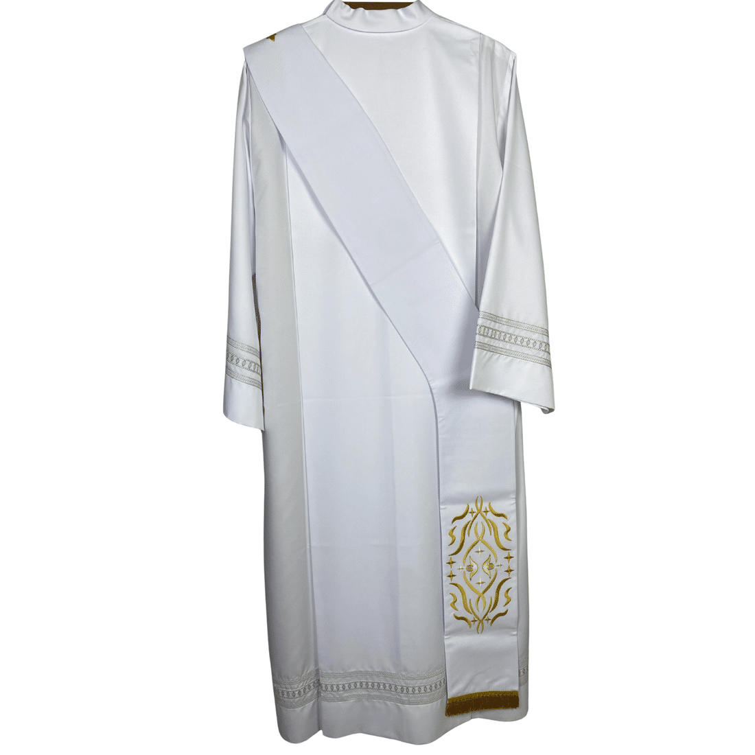 Estola Diaconal Bordada Tamanho M
