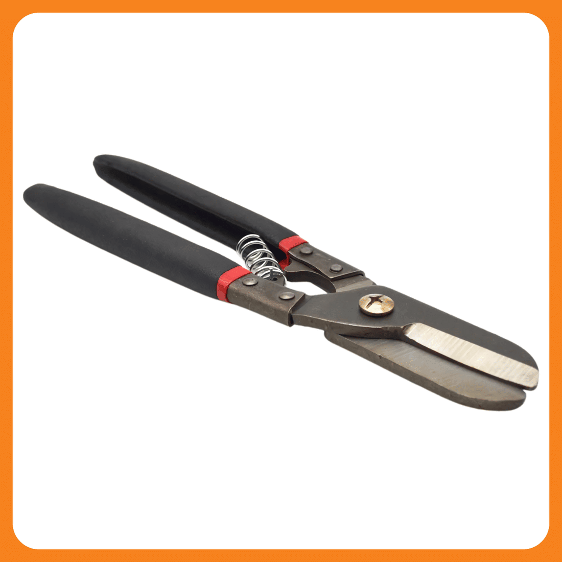 Tesoura Aviação Corte Reto 10" Pro - Chapa Calha Montante