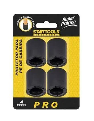 Protetor de Pé de Cadeira Silicone 4 Peças Universal Antiderrapante