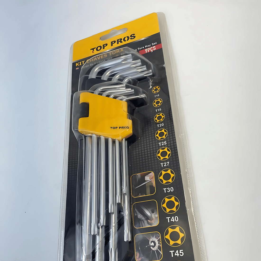 Jogo Chave Torx Extra Longa 9pcs Jogo Chave Torx Extra Longa 9pcs