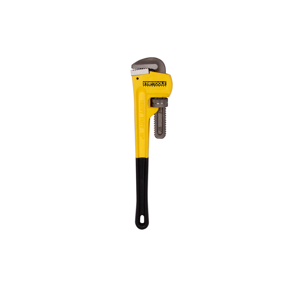 Chave Grifo Tubo Cabo Emborrachado Ajustável Alta Qualidade Profissional Heavy Duty