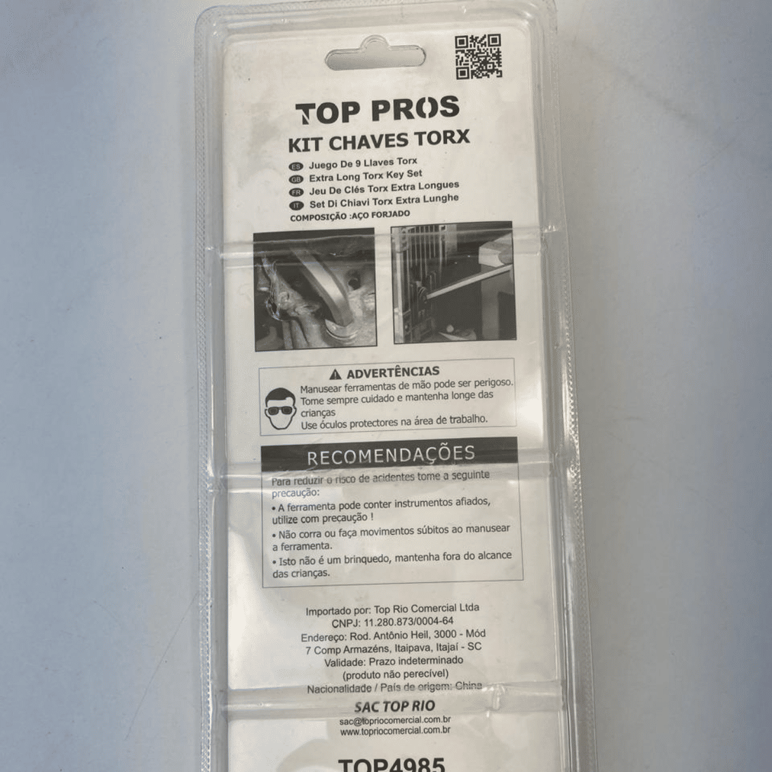 Jogo Chave Torx Extra Longa 9pcs Jogo Chave Torx Extra Longa 9pcs