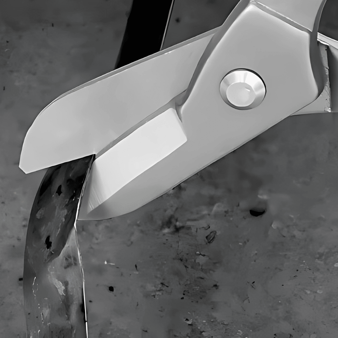 Tesoura Aviação Corte Reto 10" Pro - Chapa Calha Montante