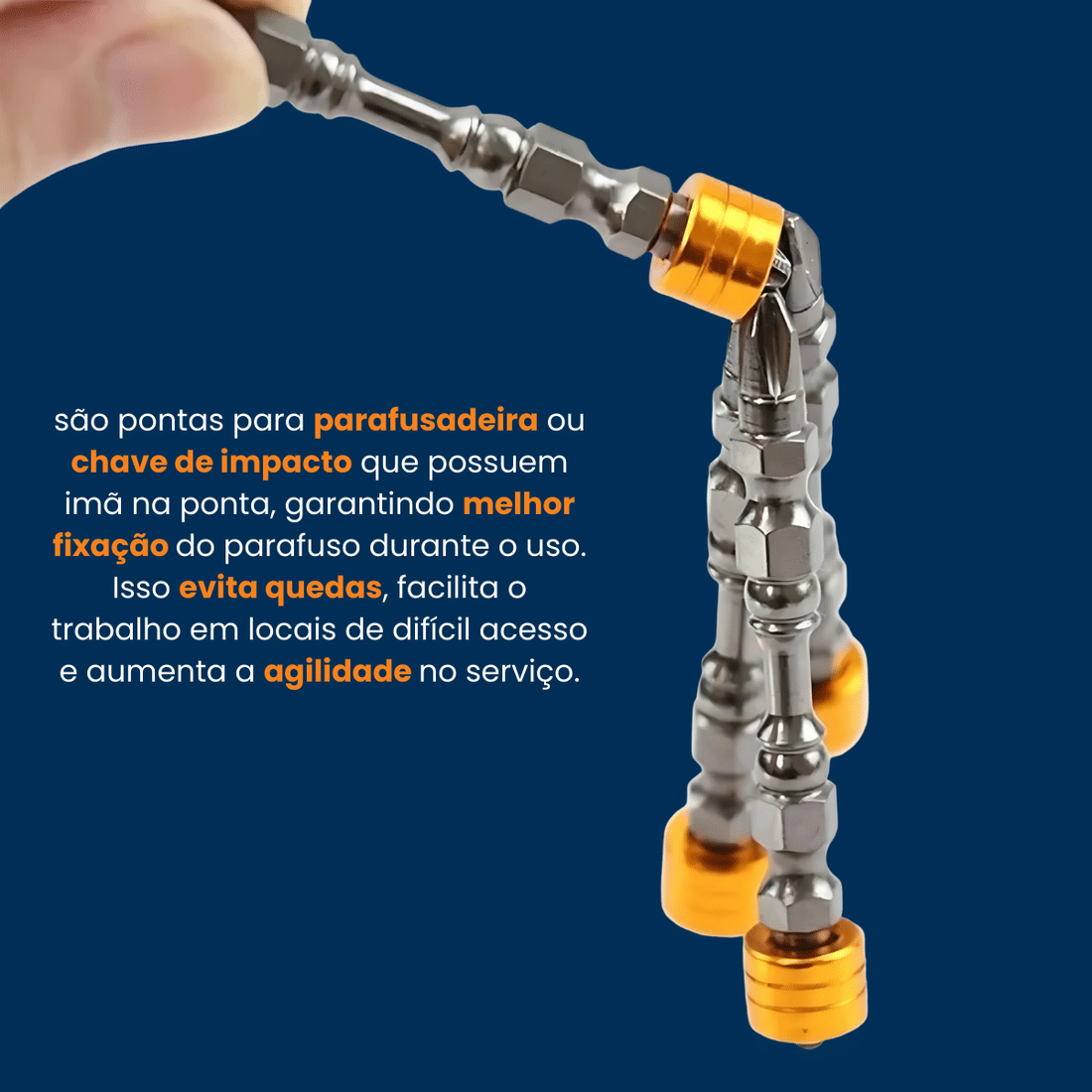 Bits Philips PH2 Imantado e Limitador Drywall Ponta Dupla