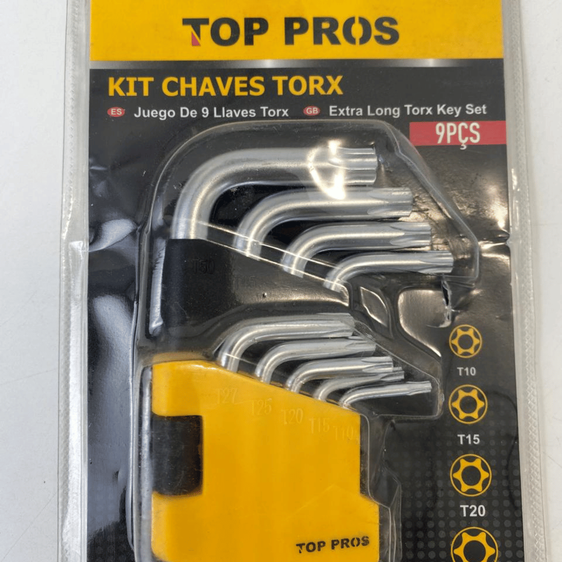 Jogo Chave Torx Extra Longa 9pcs Jogo Chave Torx Extra Longa 9pcs