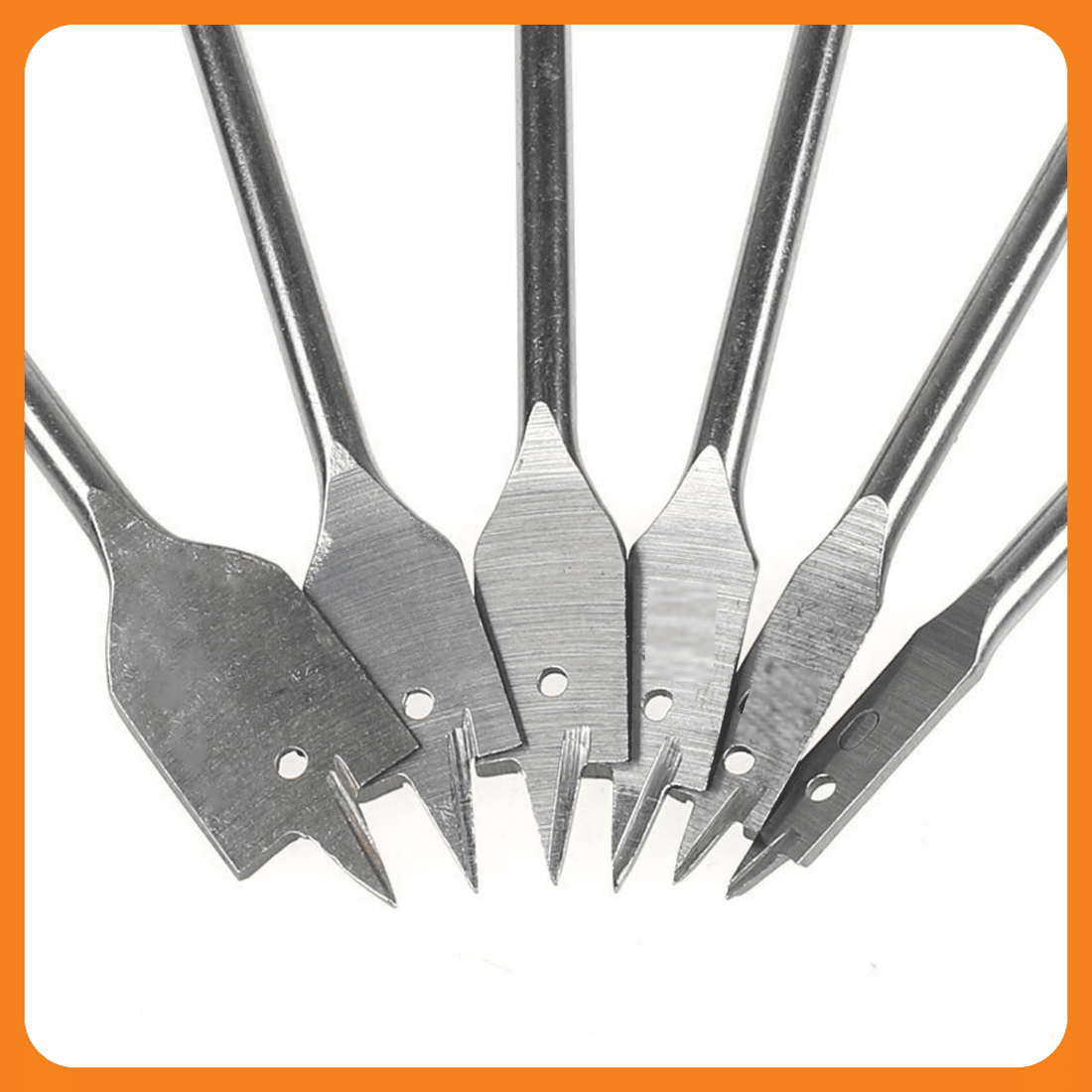 Broca Chata para Madeira Gesso - Vários Tamanhos Broca Chata para Madeira Gesso - Vários Tamanhos