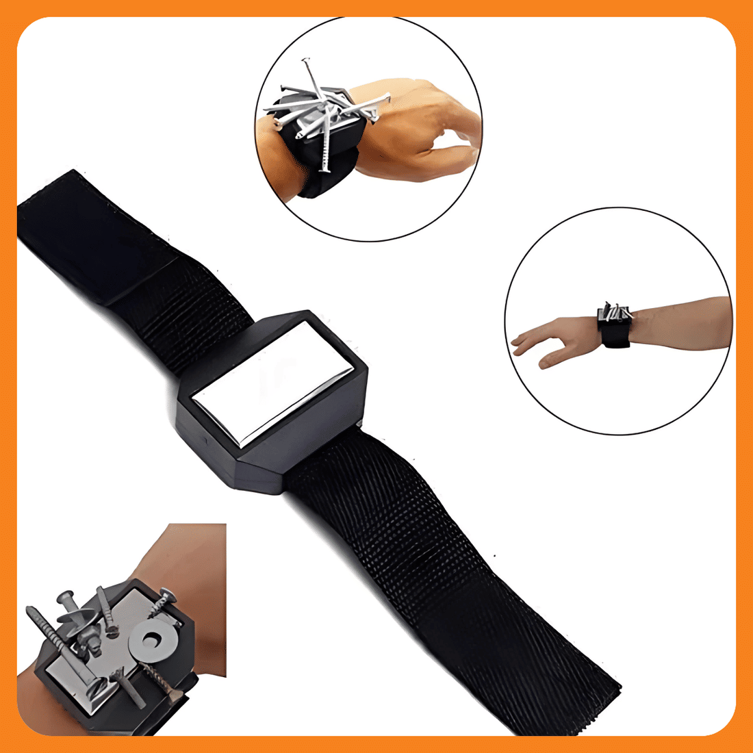 Pulseira Magnética Para Parafusos Pinos E Pregos Pulseira Magnética Para Parafusos Pinos E Pregos