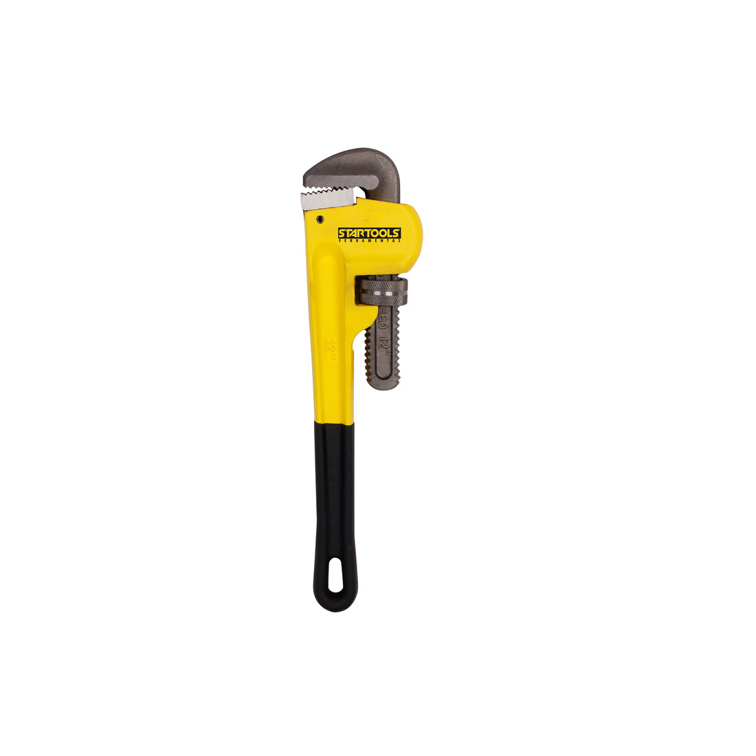 Chave Grifo Tubo Cabo Emborrachado Ajustável Alta Qualidade Profissional Heavy Duty