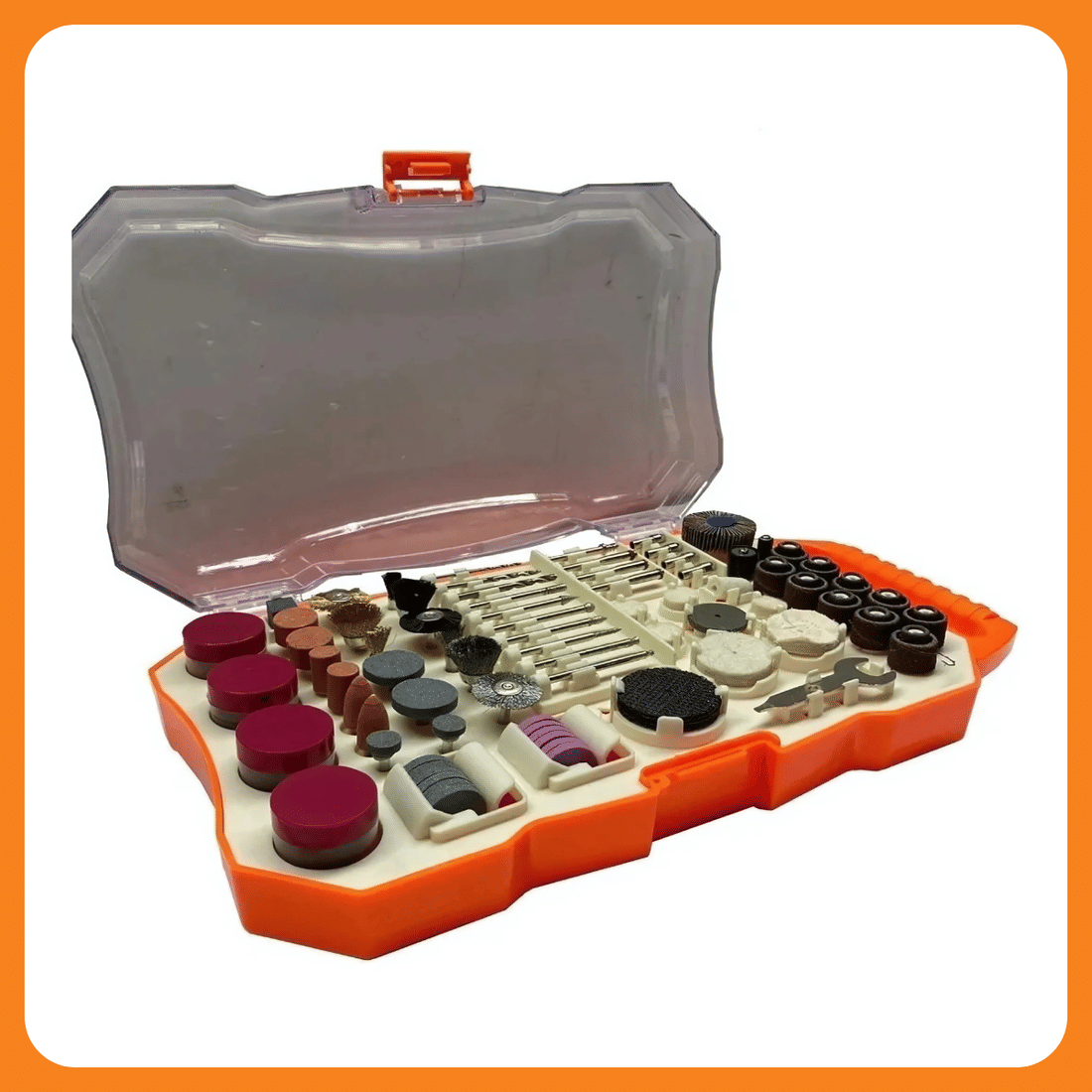 Acessórios para Micro Retífica Maleta com 99 ou 208pçs