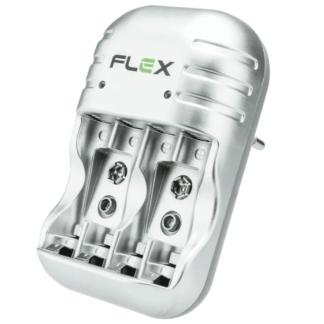 Carregador de Pilhas AAA Bateria Portátil 1100mah + 4 Pilhas Recarregáveis