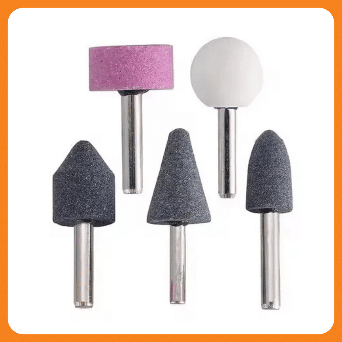 Ponta Montada Haste 1/4 6mm Retífica Furadeira Jogo Ponta Montada Haste 1/4 6mm Retífica Furadeira Jogo