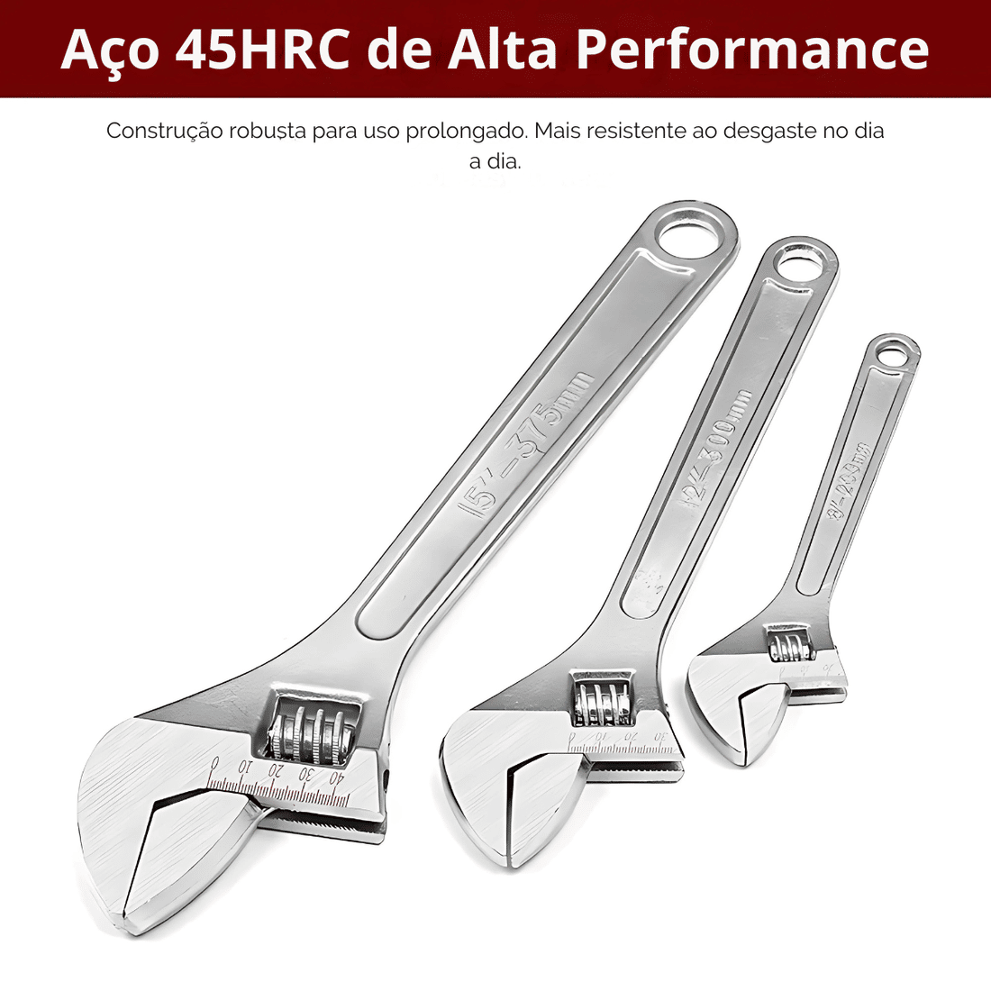 Chave Inglesa Boca Ajustável Chave Inglesa Boca Ajustável