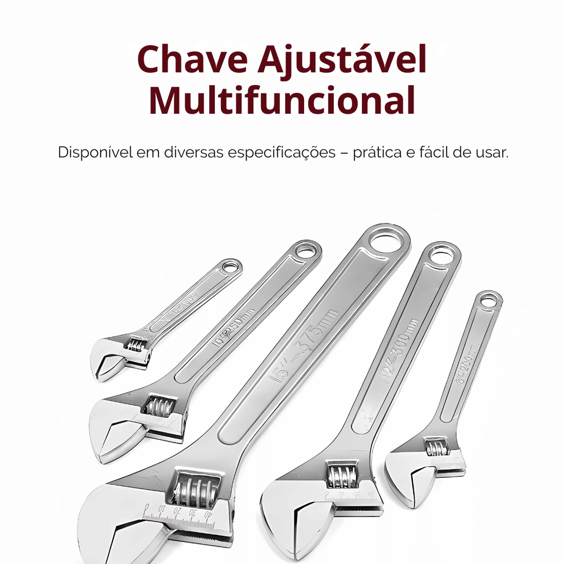 Chave Inglesa Boca Ajustável Chave Inglesa Boca Ajustável