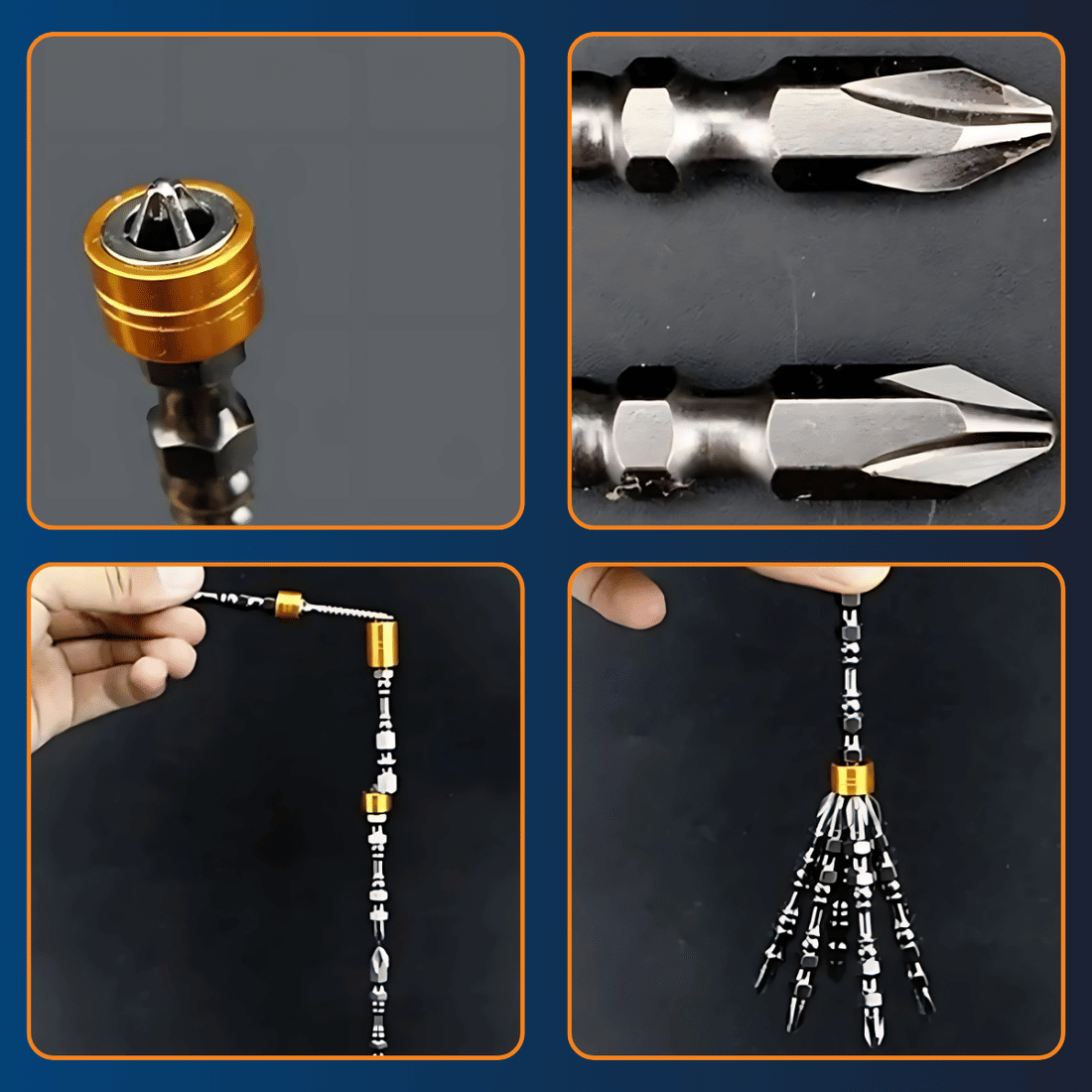 Bits Philips PH2 Imantado e Limitador Drywall Ponta Dupla