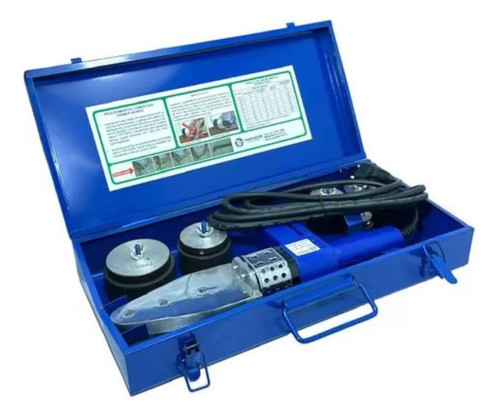 Termofusora Soldador de Tubos PPR 800w - Bocais 20 a 63mm
