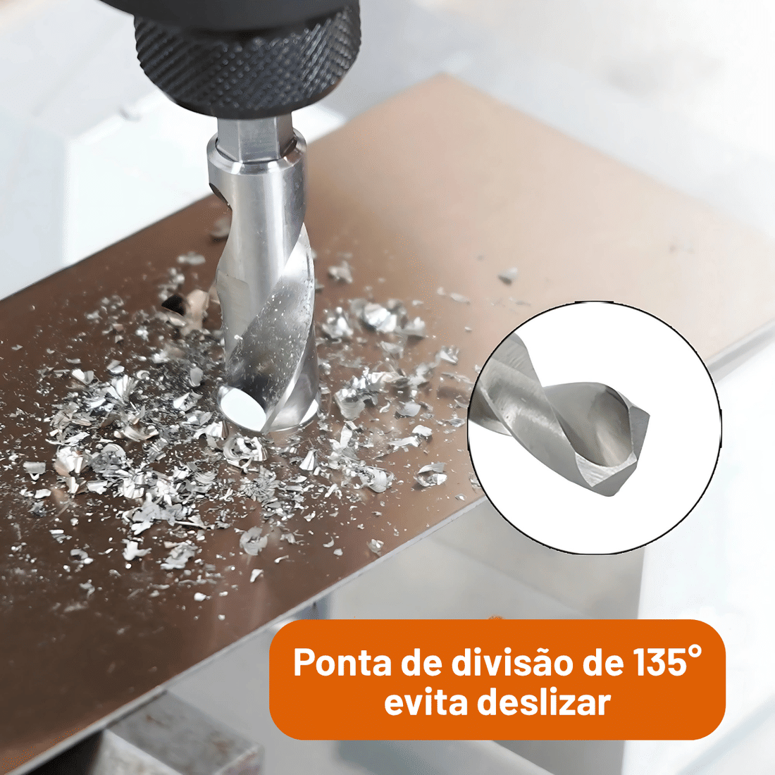 KIT DE BROCA MACHO ESPIRAL PARA ABERTURA DE ROSCA 6PCS KIT DE BROCA MACHO ESPIRAL PARA ABERTURA DE ROSCA 6PCS