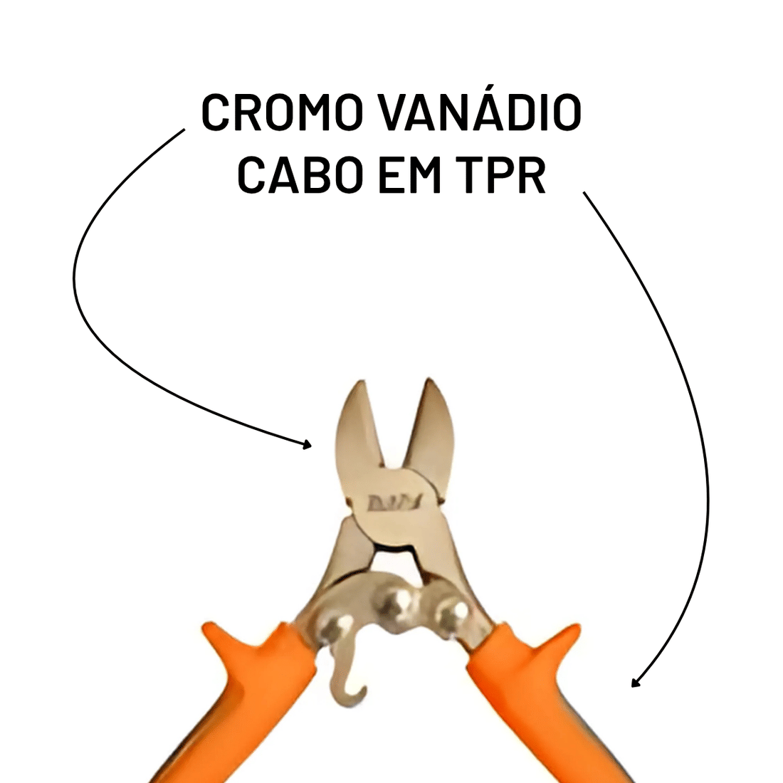 ALICATE CORTE DIAGONAL COM ALIVIO DE FORCA  - 7 1/2POL