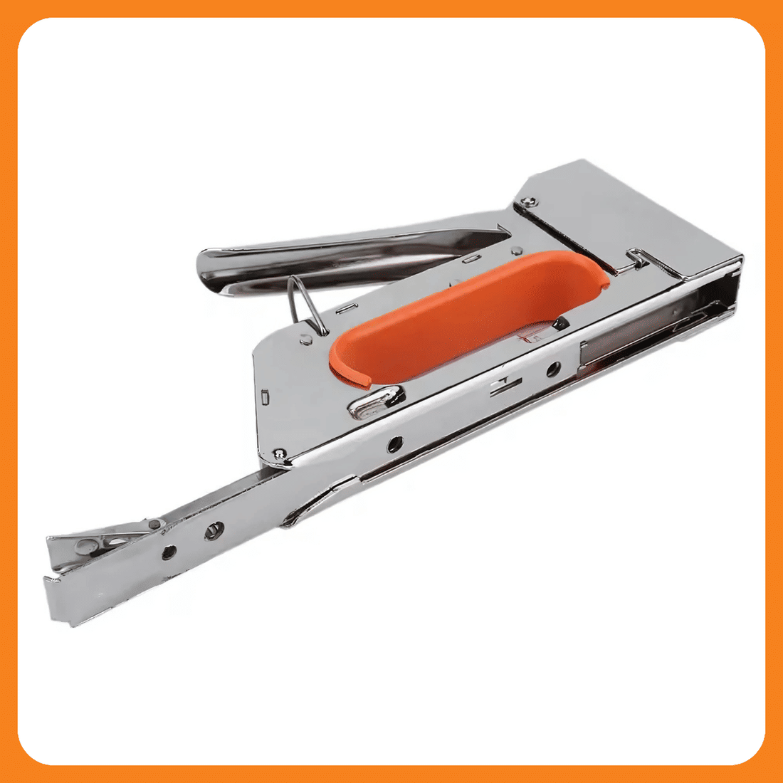 Grampeador Manual Profissional Alta Pressão 4-8mm Pinador