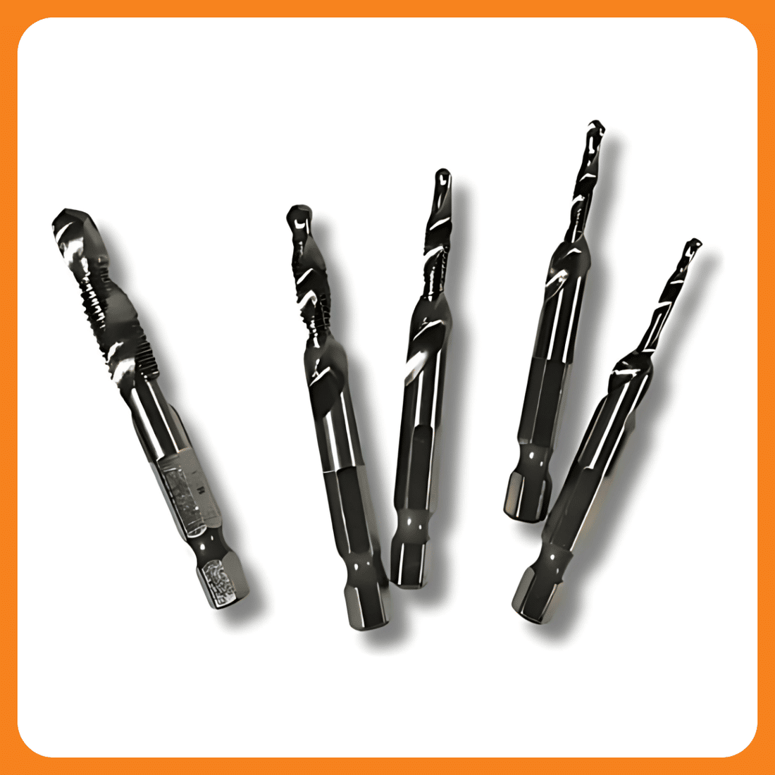 KIT DE BROCA MACHO ESPIRAL PARA ABERTURA DE ROSCA 6PCS KIT DE BROCA MACHO ESPIRAL PARA ABERTURA DE ROSCA 6PCS