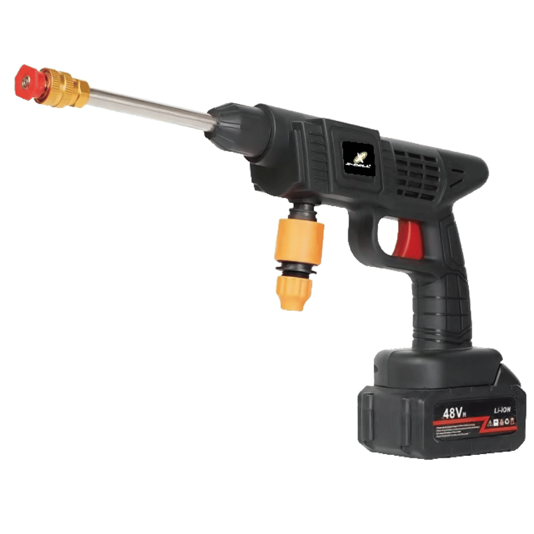 Lavadora de Alta Pressão lava Jato Portátil Sem Fio - 2 Baterias 48V