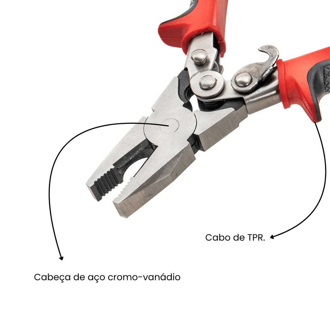 ALICATE 8POL UNIVERSAL C/ALIVIO DE FORCA