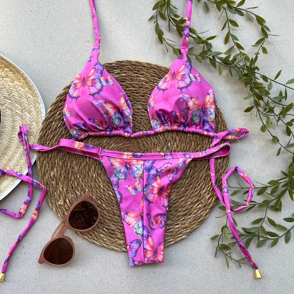 Biquíni Cortininha e Fita Nostalgia Biquíni Cortininha e Fita Nostalgia