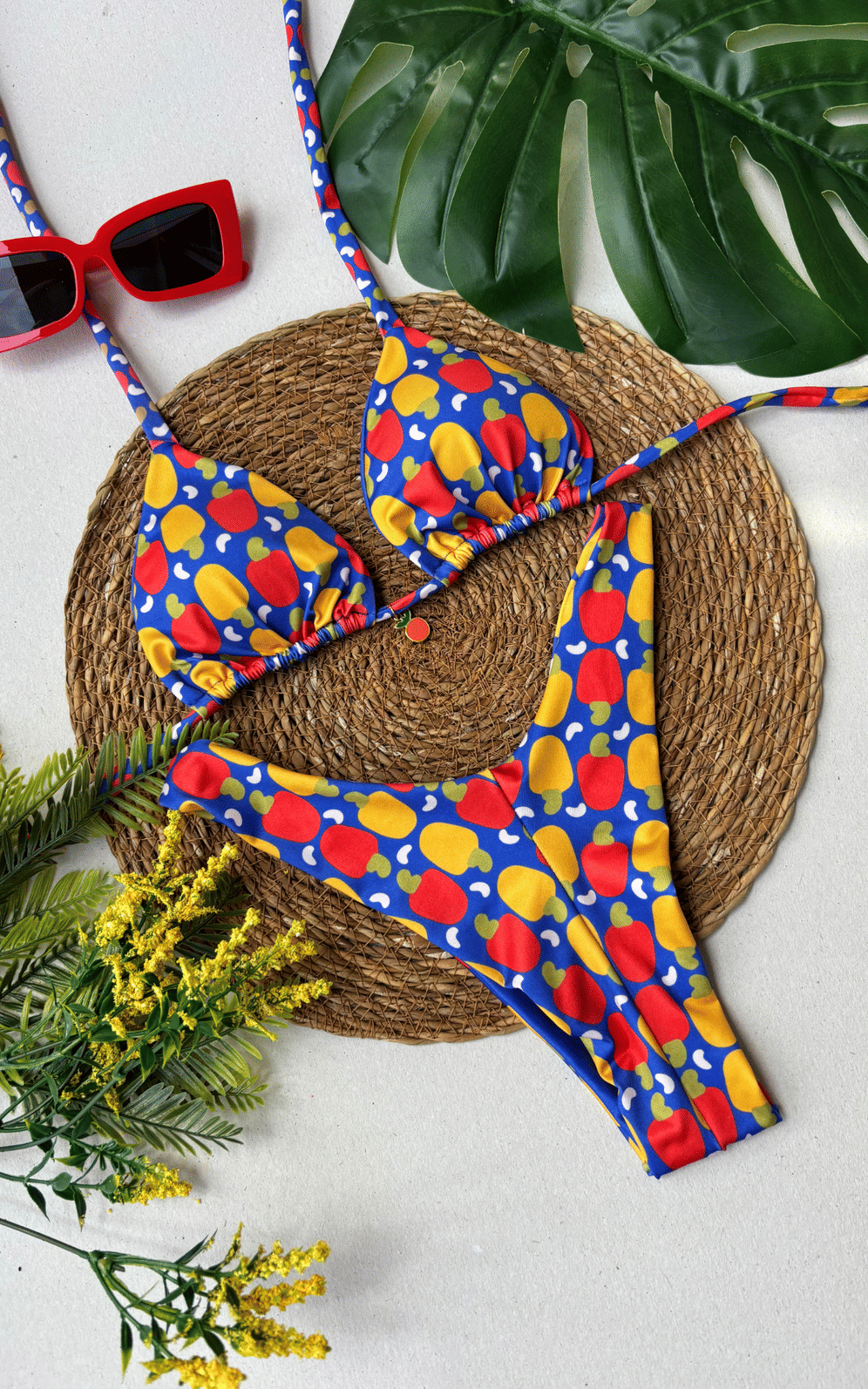 Biquíni Marta Cortininha e Asa delta Azul