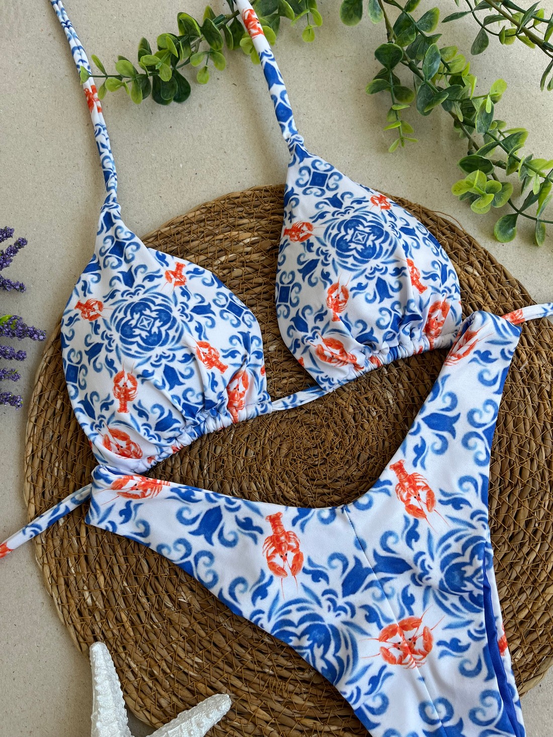 Biquíni Maresia Cortininha e Asa delta Biquíni Maresia Cortininha e Asa delta