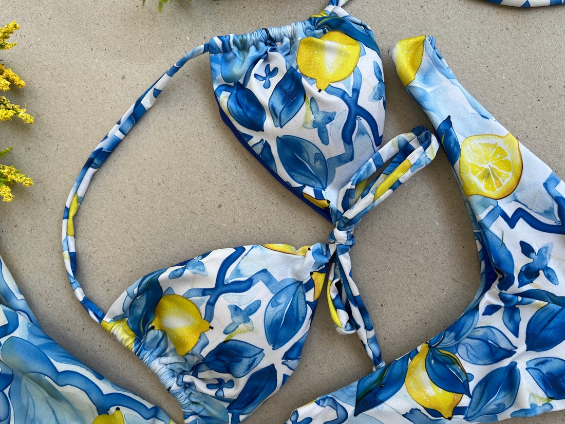 Biquíni Limeira Cortininha e Asa delta Biquíni Limeira Cortininha e Asa delta