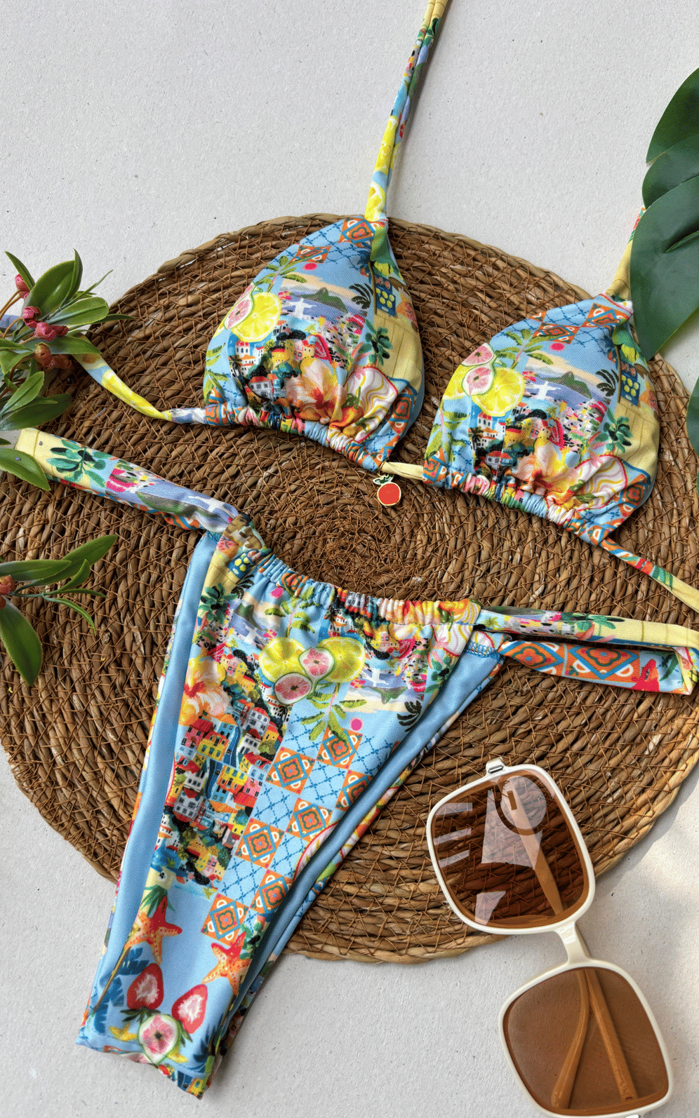 Biquíni Joaquina Cortininha e Cortina Biquíni Joaquina Cortininha e Cortina