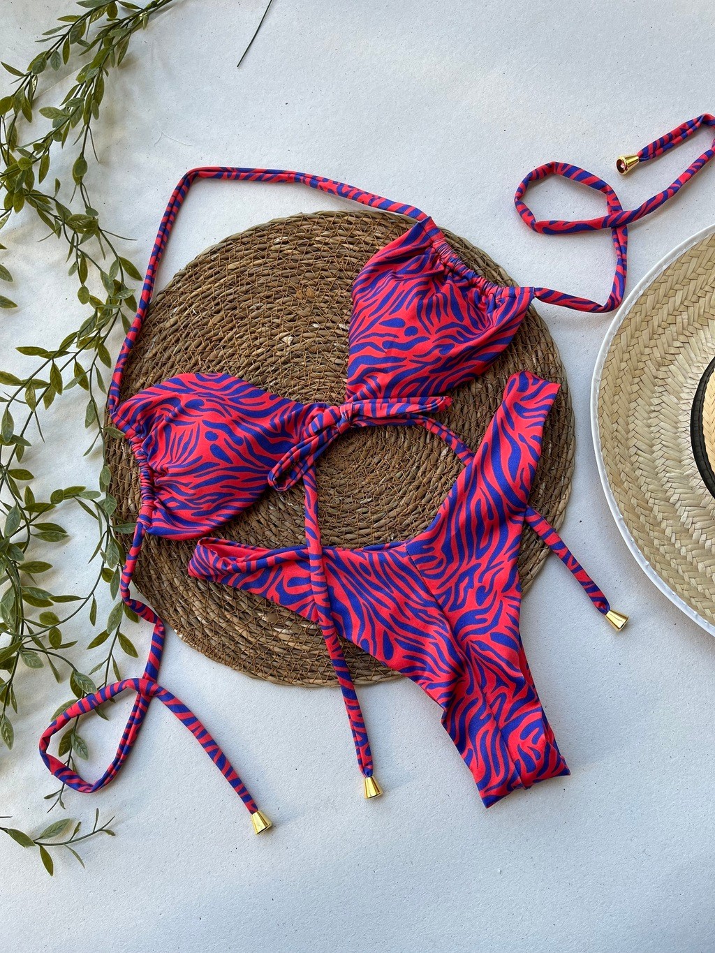 Biquíni Cortininha e Asa delta Descontração