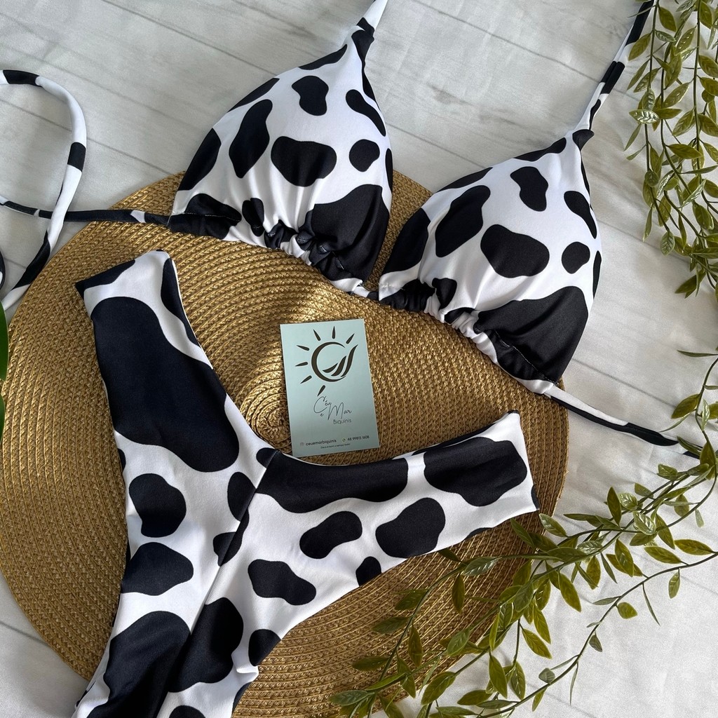 Biquíni Cortininha e Asa delta Vaquinha