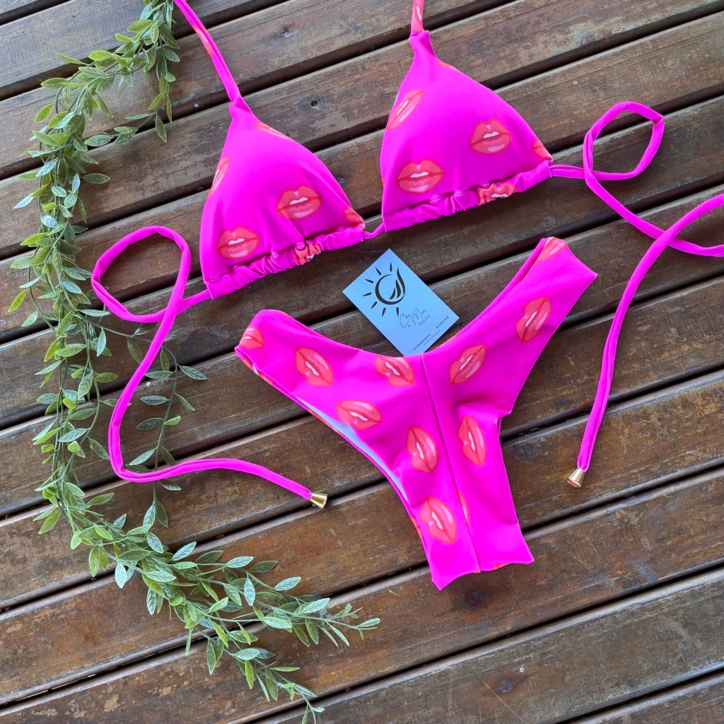 Biquíni Cortininha e Asa Delta Boquinha Biquíni Cortininha e Asa Delta Boquinha