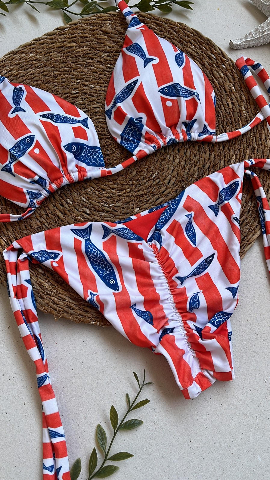 Biquíni Sardinha Cortininha e Empina Bumbum