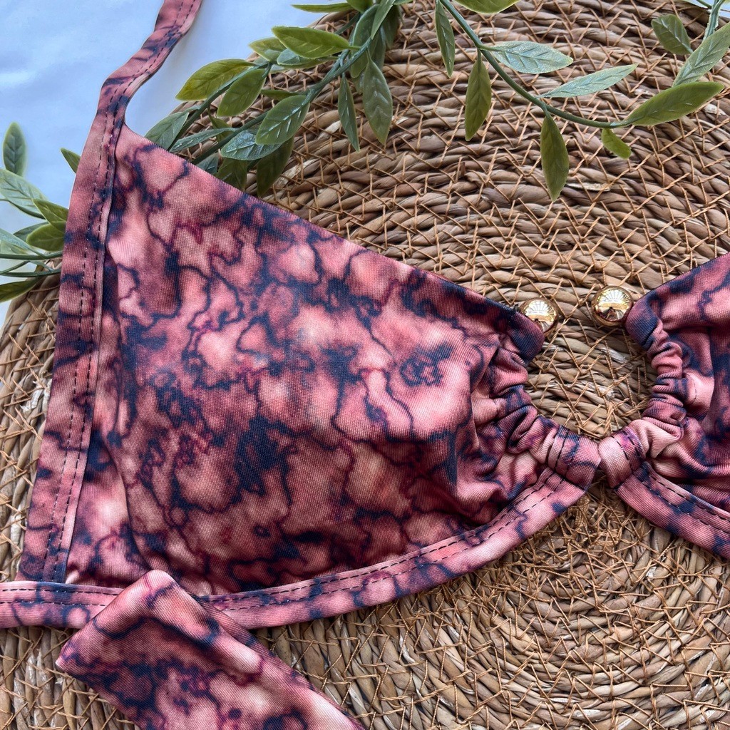 Biquíni Mármore Marrom Biquíni Mármore Marrom