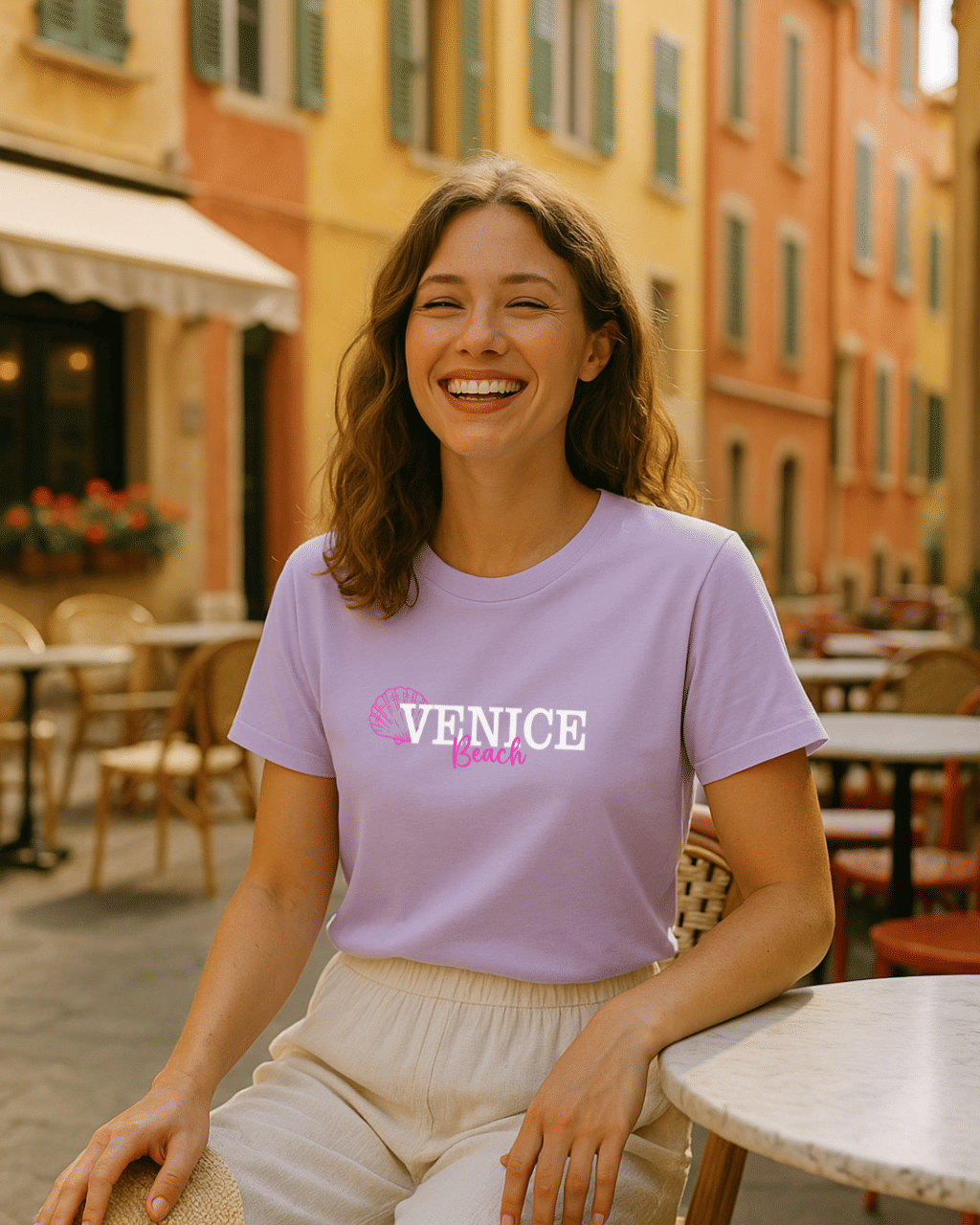 Tshirt Borboleta Pink