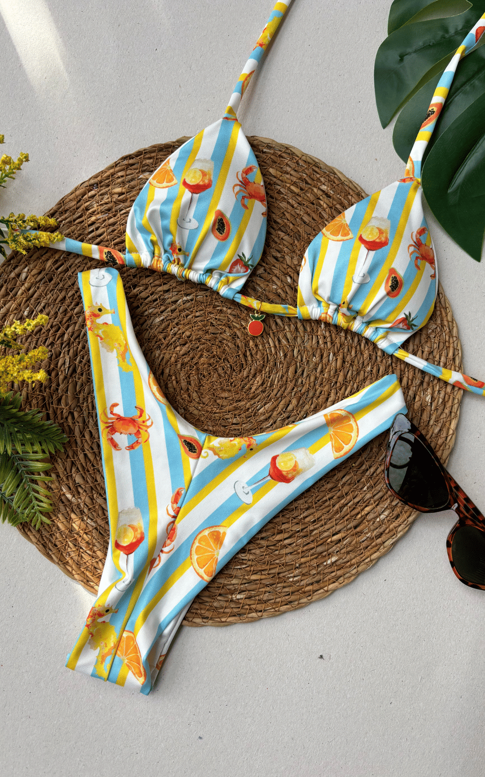 Biquíni Gaivota Cortininha e Asa delta Biquíni Gaivota Cortininha e Asa delta