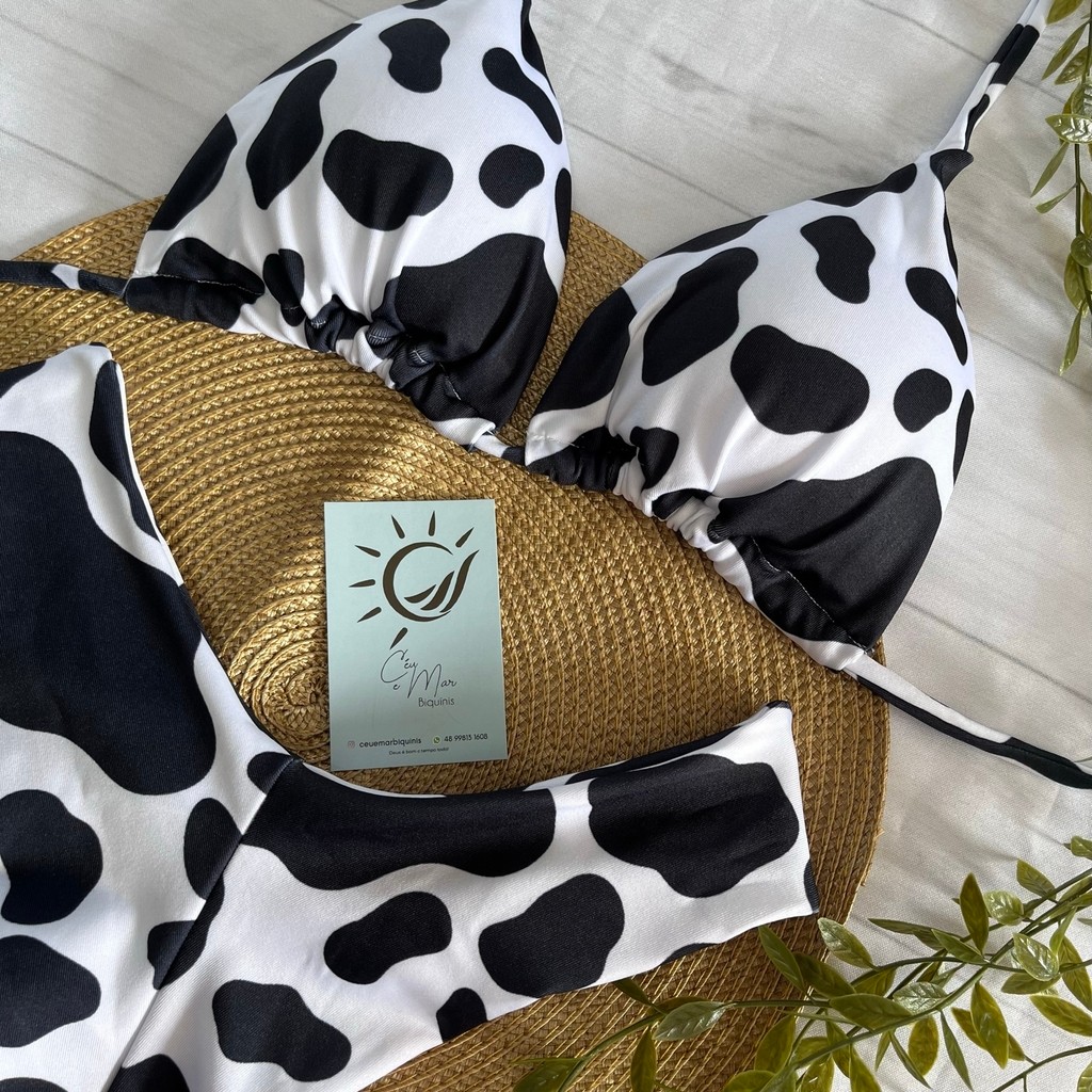 Biquíni Cortininha e Asa delta Vaquinha