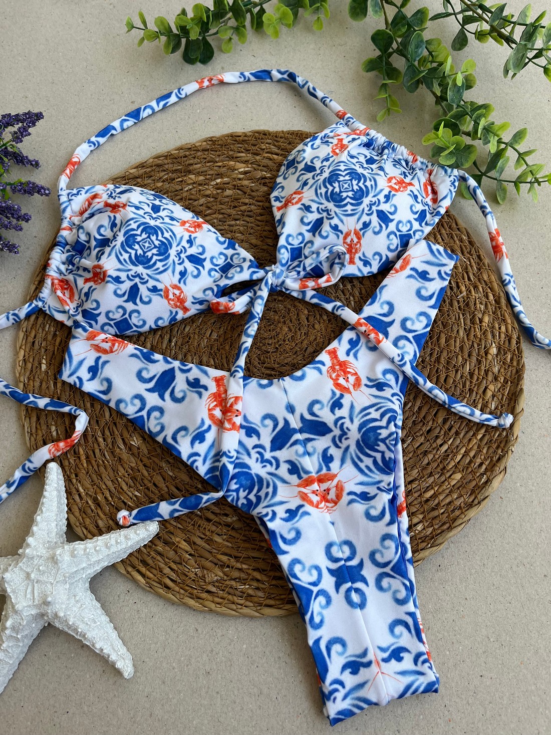 Biquíni Maresia Cortininha e Asa delta Biquíni Maresia Cortininha e Asa delta