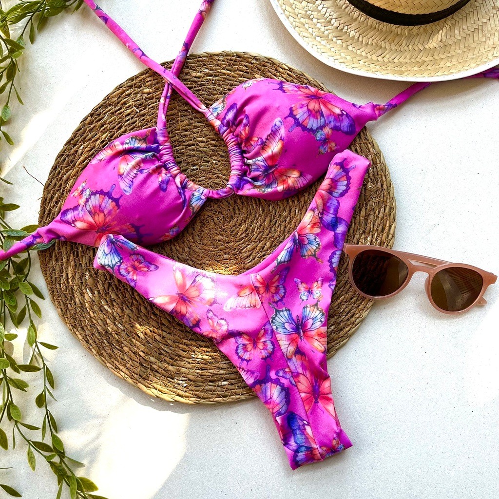 Biquíni Cortininha e Asa delta Nostalgia