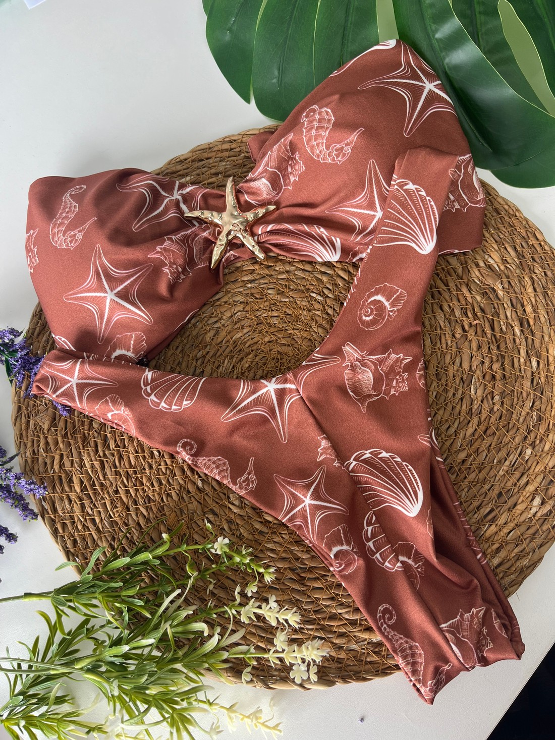 Biquíni Lagoinha Marrom Tomara que Caia Biquíni Lagoinha Marrom Tomara que Caia