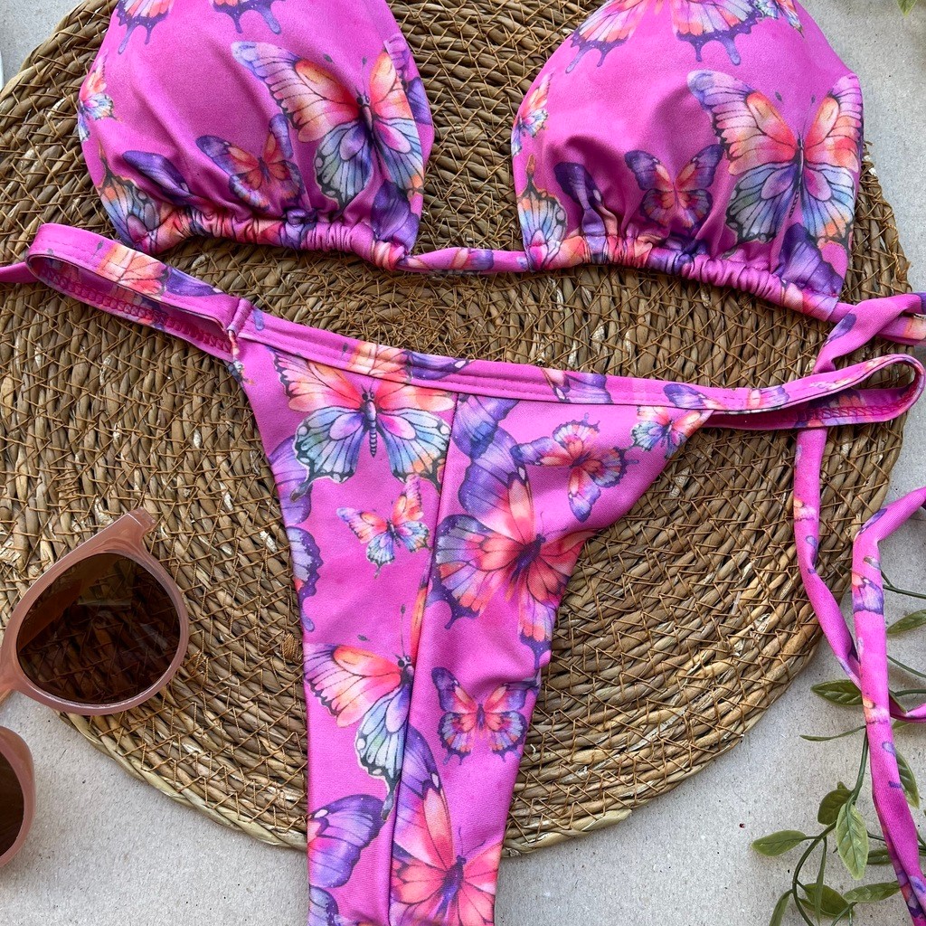 Biquíni Cortininha e Fita Nostalgia Biquíni Cortininha e Fita Nostalgia