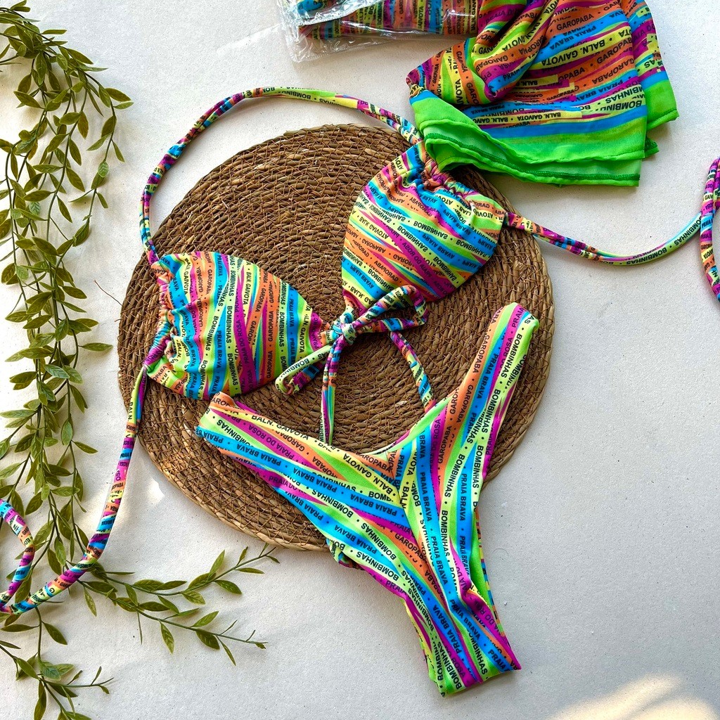 Biquíni Cortininha e Asa delta Autenticidade