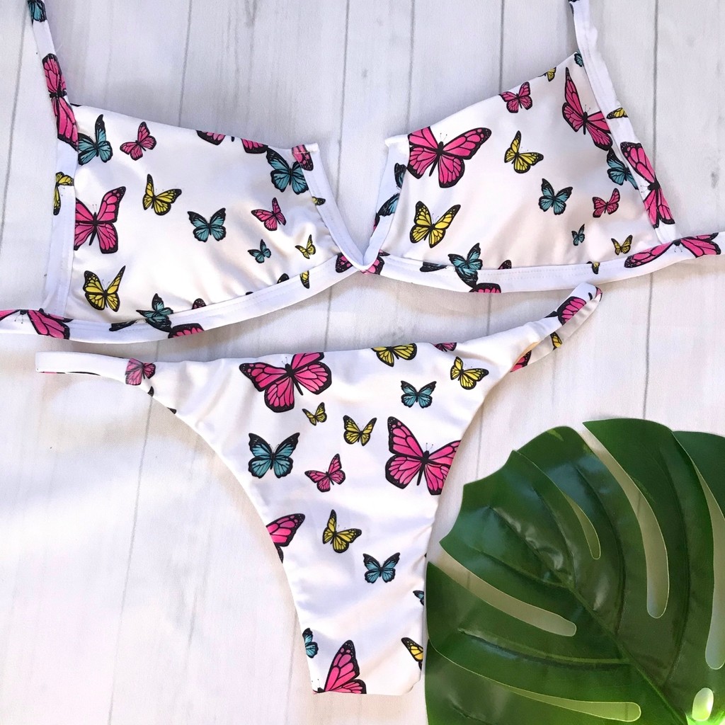 Biquíni Aro V e Calcinha Fita Borboleta