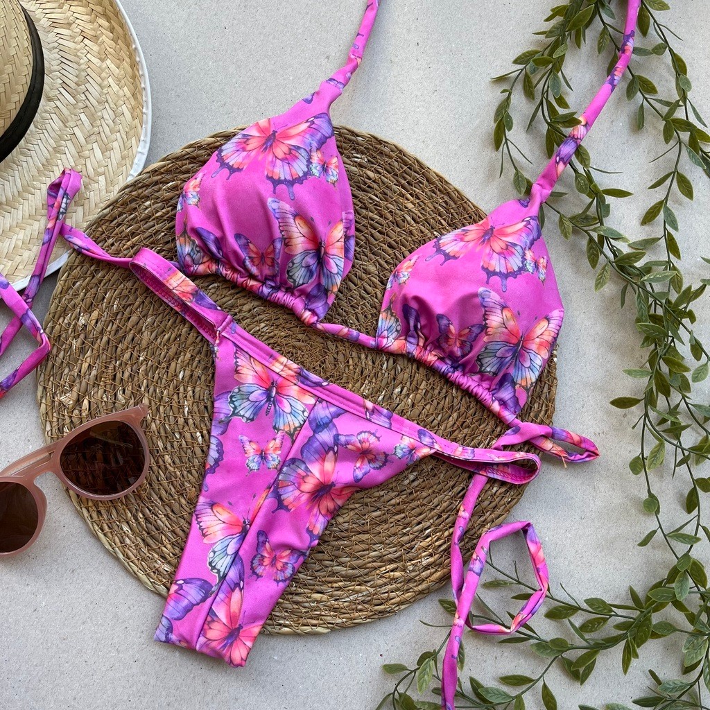 Biquíni Cortininha e Fita Nostalgia Biquíni Cortininha e Fita Nostalgia