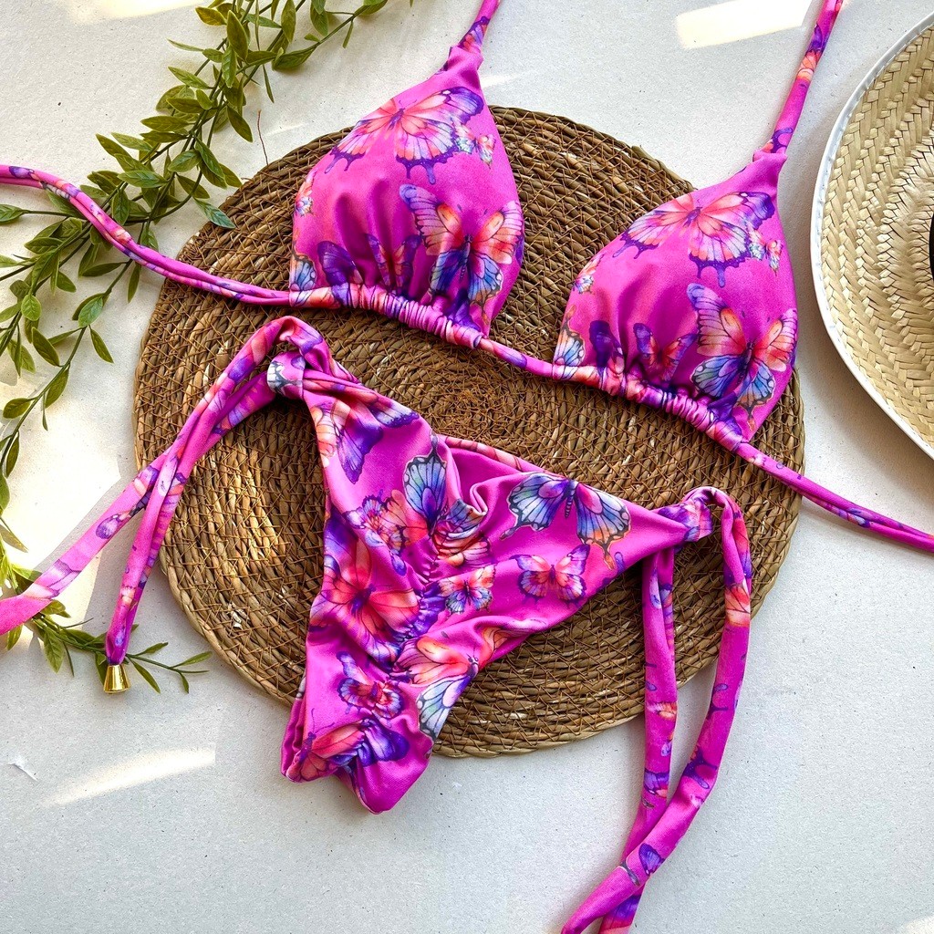 Biquíni Cortininha e Empina Bumbum Nostalgia Biquíni Cortininha e Empina Bumbum Nostalgia